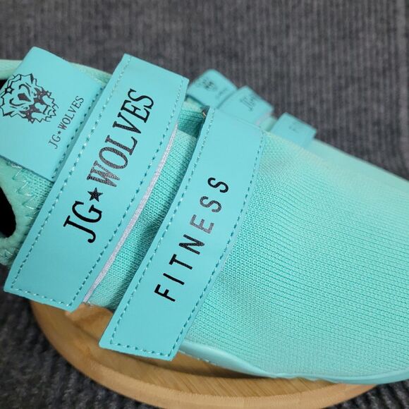 JG WOLVES FITNESS Shoes‎ Size 42 EU Blue Teal Comfort Breathable Slip On Comfort - Picture 9 of 11